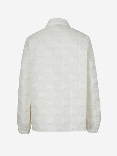 Moncler Mujer Barcelona Cazadora Técnica Texturizada color Blanco sku 772-001366 01 - Foto 2