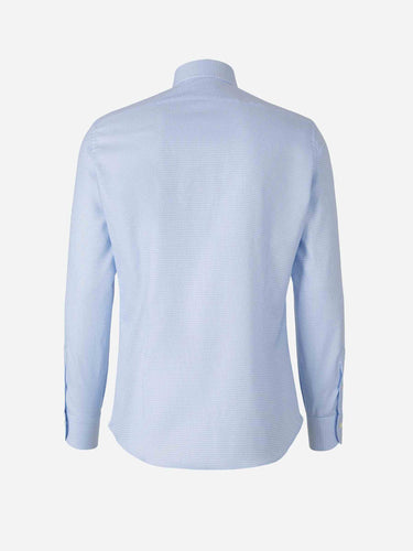 Santa Eulalia Hombre Barcelona Camisa Pata De Gallo color Azul Celeste sku 401-003047 02 - Foto 2