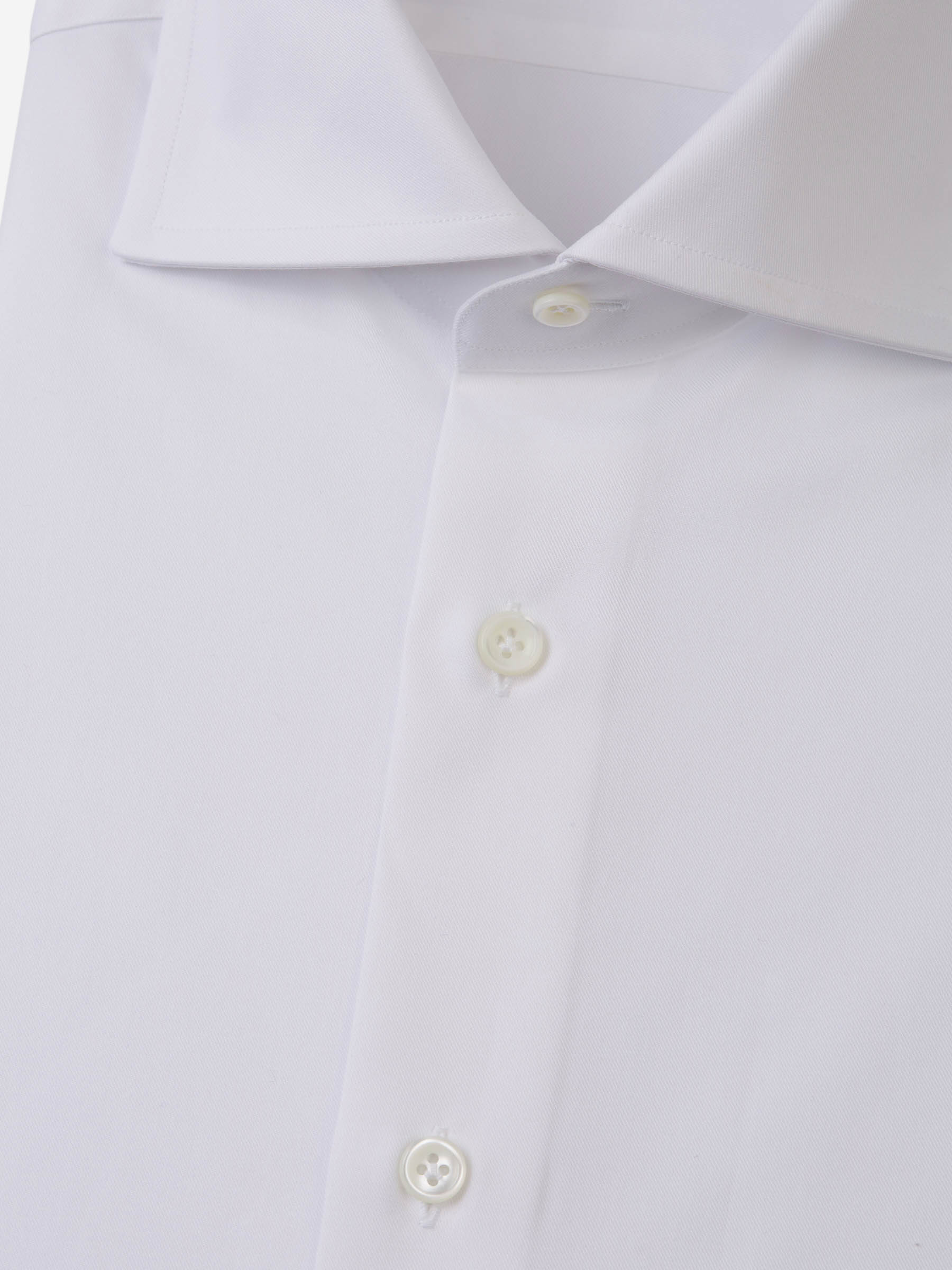 Santa Eulalia Hombre Barcelona Camisa Lisa Algodón color Blanco sku 401-003111 01 - Foto 2