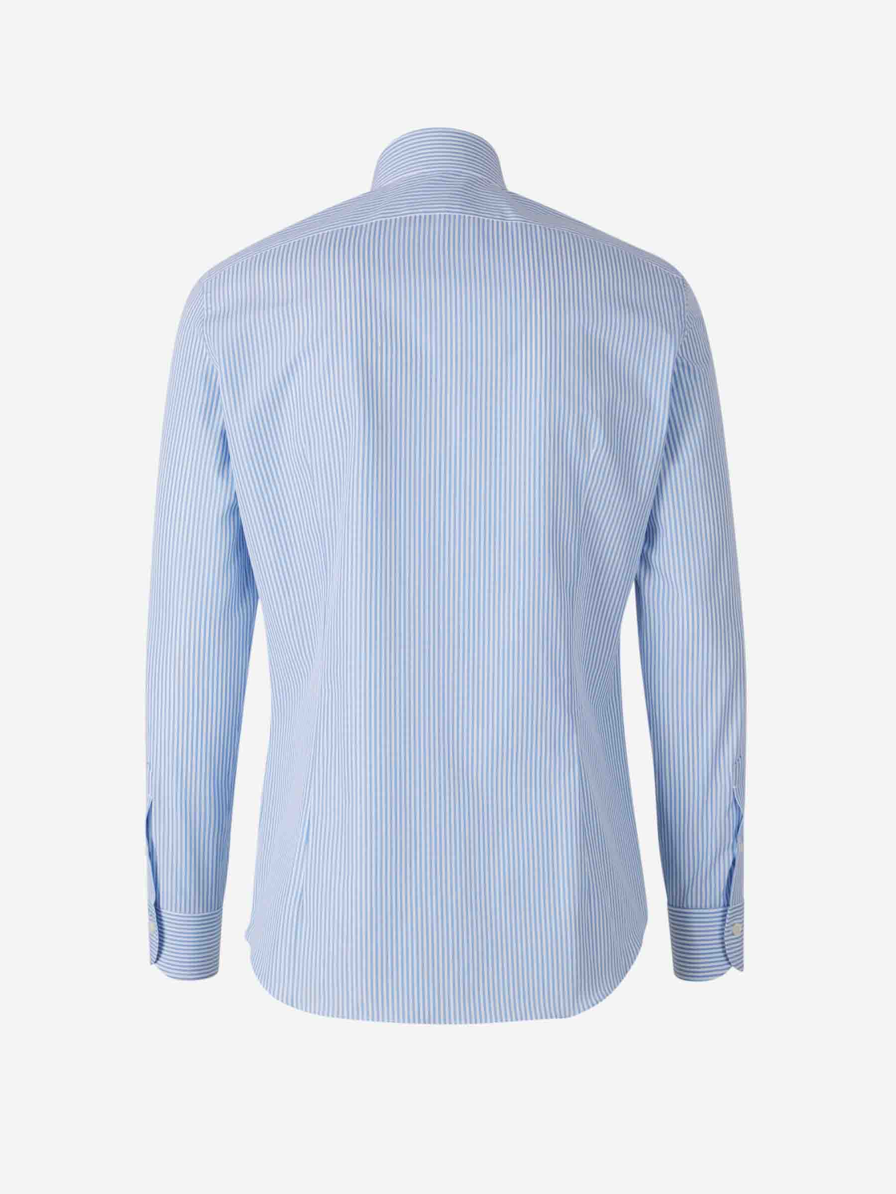 Santa Eulalia Hombre Barcelona Camisa Rayas Algodón color Azul Celeste sku 401-003138 01 - Foto 2
