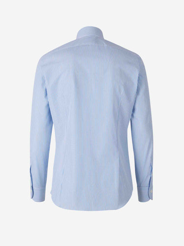 Santa Eulalia Hombre Barcelona Camisa Rayas Algodón color Azul Celeste sku 401-003138 01 - Foto 2