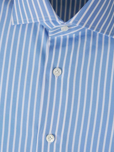 Santa Eulalia Hombre Barcelona Camisa Rayas Algodón color Azul sku 401-003139 01 - Foto 3