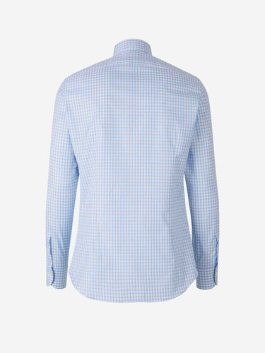 Santa Eulalia Hombre Barcelona Camisa Motivo Cuadros color Azul Celeste sku 401-003141 01 - Foto 2