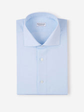 Santa Eulalia Hombre Barcelona Camisa Lisa Algodón y Lino color Azul Celeste sku 401-003143 02 - Foto 1