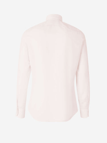 Santa Eulalia Hombre Barcelona Camisa Lisa Mezcla color Rosa Palo sku 401-003143 03 - Foto 2