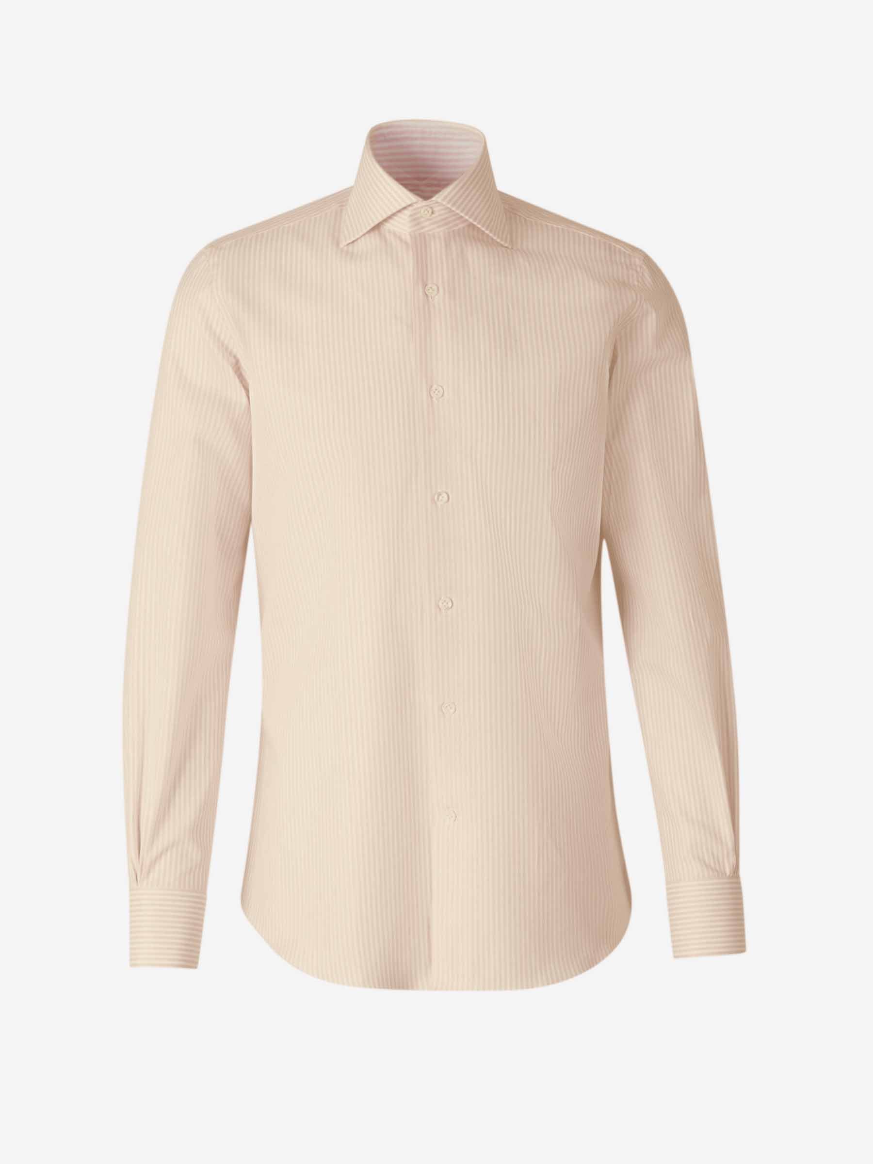 Santa Eulalia Hombre Barcelona Camisa Rayas Algodón color Rosa Palo sku 401-003144 01 - Foto 1