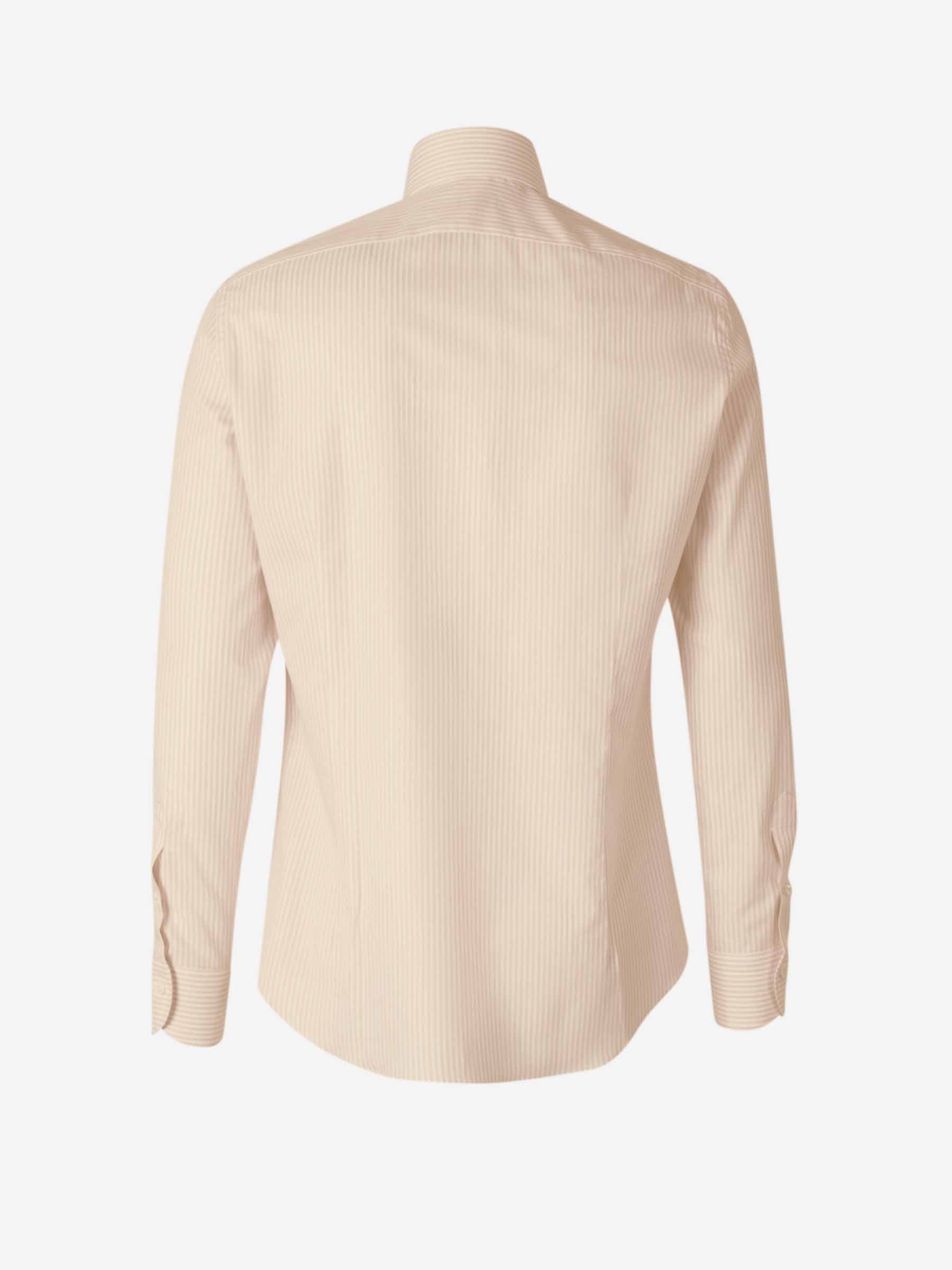 Santa Eulalia Hombre Barcelona Camisa Rayas Algodón color Rosa Palo sku 401-003144 01 - Foto 2