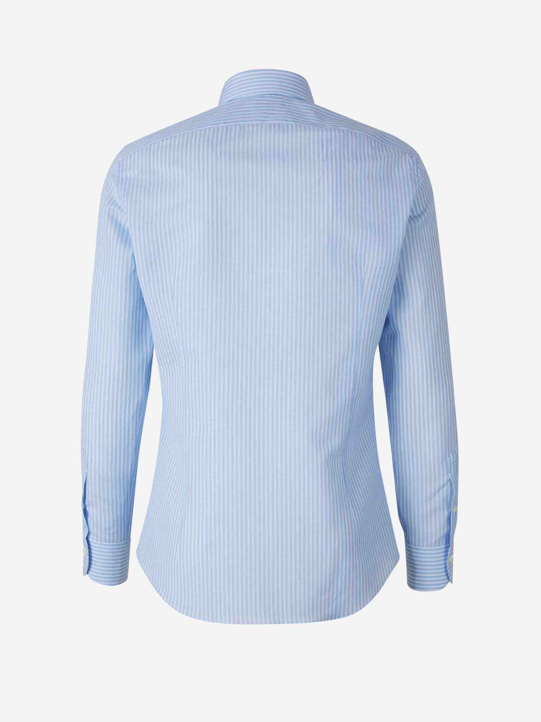 Santa Eulalia Hombre Barcelona Camisa Rayas Algodón color Azul sku 401-003145 02 - Foto 2