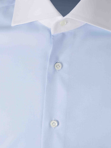 Santa Eulalia Hombre Barcelona Camisa Vestir Algodón color Azul Celeste sku 401-003151 01 - Foto 3