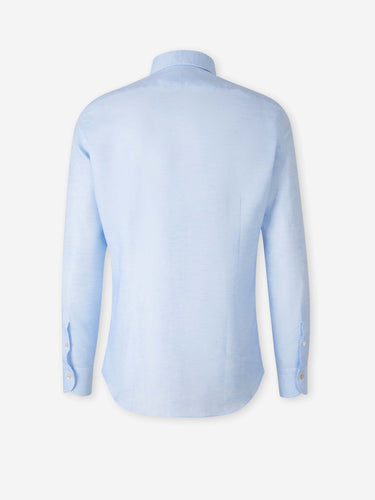 Santa Eulalia Hombre Barcelona Camisa Formal Lisa color Azul Celeste sku 401-003152 01 - Foto 2