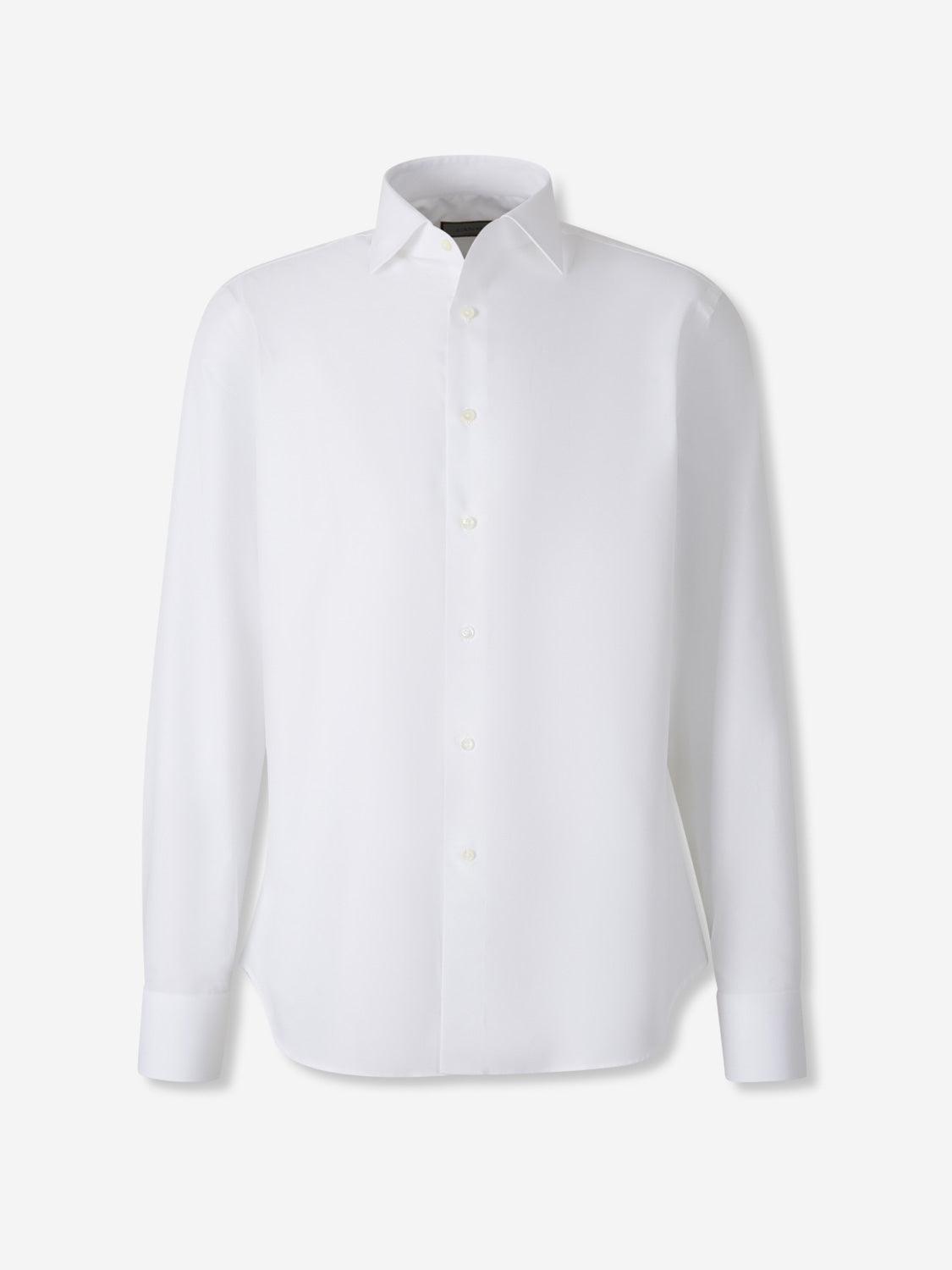 Canali Hombre Barcelona Camisa Vestir Algodón color Blanco sku 401-003153 01 - Foto 1