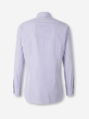 Atelier Munro Hombre Barcelona Camisa de Vestir Listada color Azul Marino sku 401-003154 01 - Foto 2