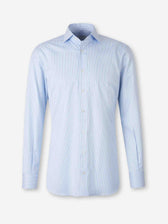 Atelier Munro Hombre Barcelona Camisa Motivo Rayas color Azul Celeste sku 401-003156 01 - Foto 1