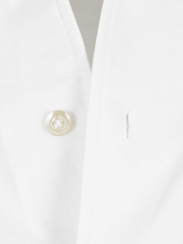 Santa Eulalia Hombre Barcelona Camisa Lisa color Blanco sku 401-003162 01 - Foto 3
