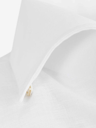 Santa Eulalia Hombre Barcelona Camisa Lisa color Blanco sku 401-003162 01 - Foto 4