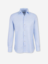 Santa Eulalia Hombre Barcelona Camisa Manga Larga color Azul Celeste sku 401-003162 02 - Foto 1