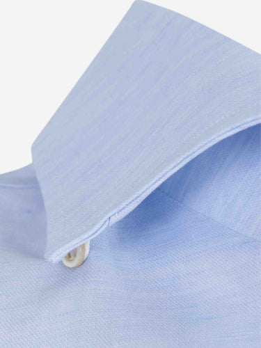 Santa Eulalia Hombre Barcelona Camisa Manga Larga color Azul Celeste sku 401-003162 02 - Foto 4