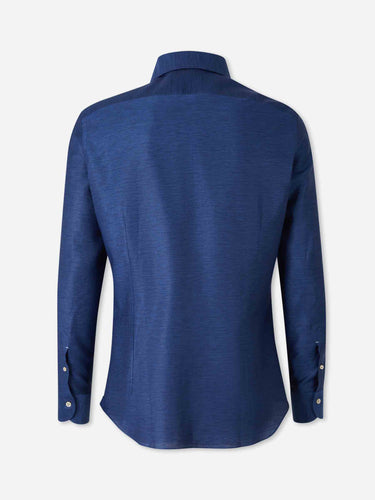 Santa Eulalia Hombre Barcelona Camisa Lisa color Azul Marino sku 401-003162 03 - Foto 2
