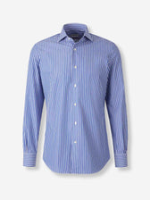 Santa Eulalia Hombre Barcelona Camisa Vestir Listada color Azul sku 402-000011 01 - Foto 1
