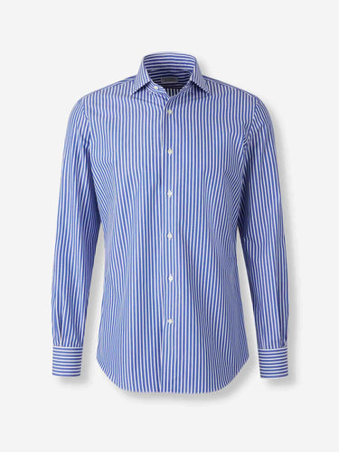 Santa Eulalia Hombre Barcelona Camisa Vestir Listada color Azul sku 402-000011 01 - Foto 1