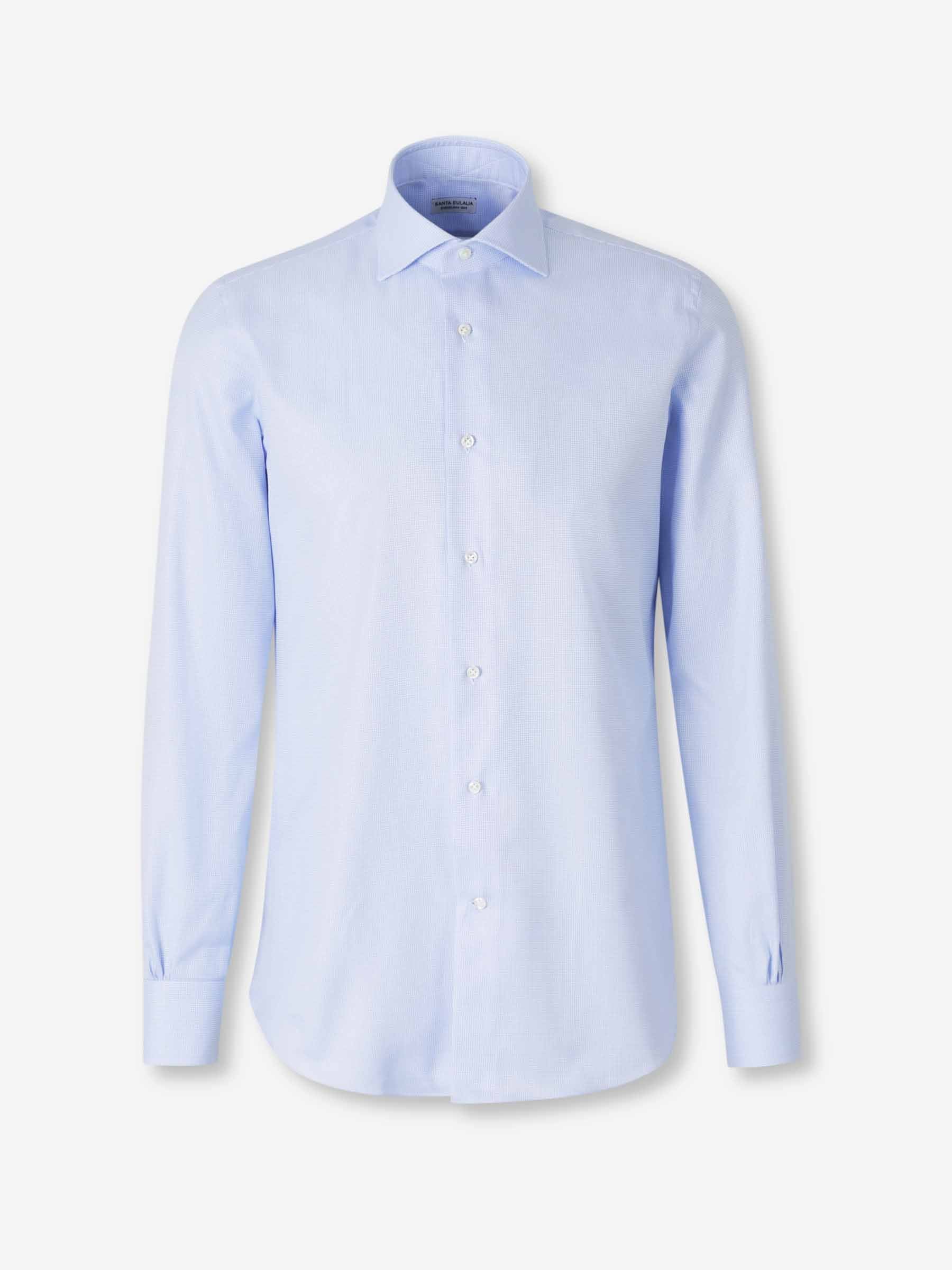 Santa Eulalia Hombre Barcelona Camisa de Vestir color Azul Celeste sku 402-000013 01 - Foto 1