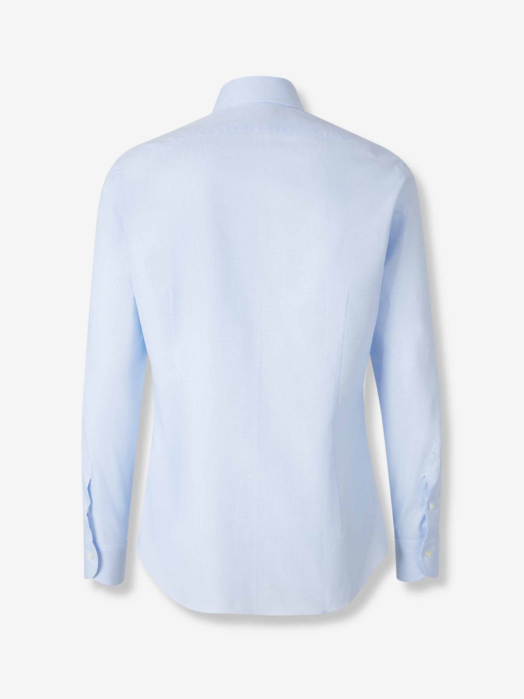 Santa Eulalia Hombre Barcelona Camisa Formal Algodón color Azul Celeste sku 402-000016 01 - Foto 2