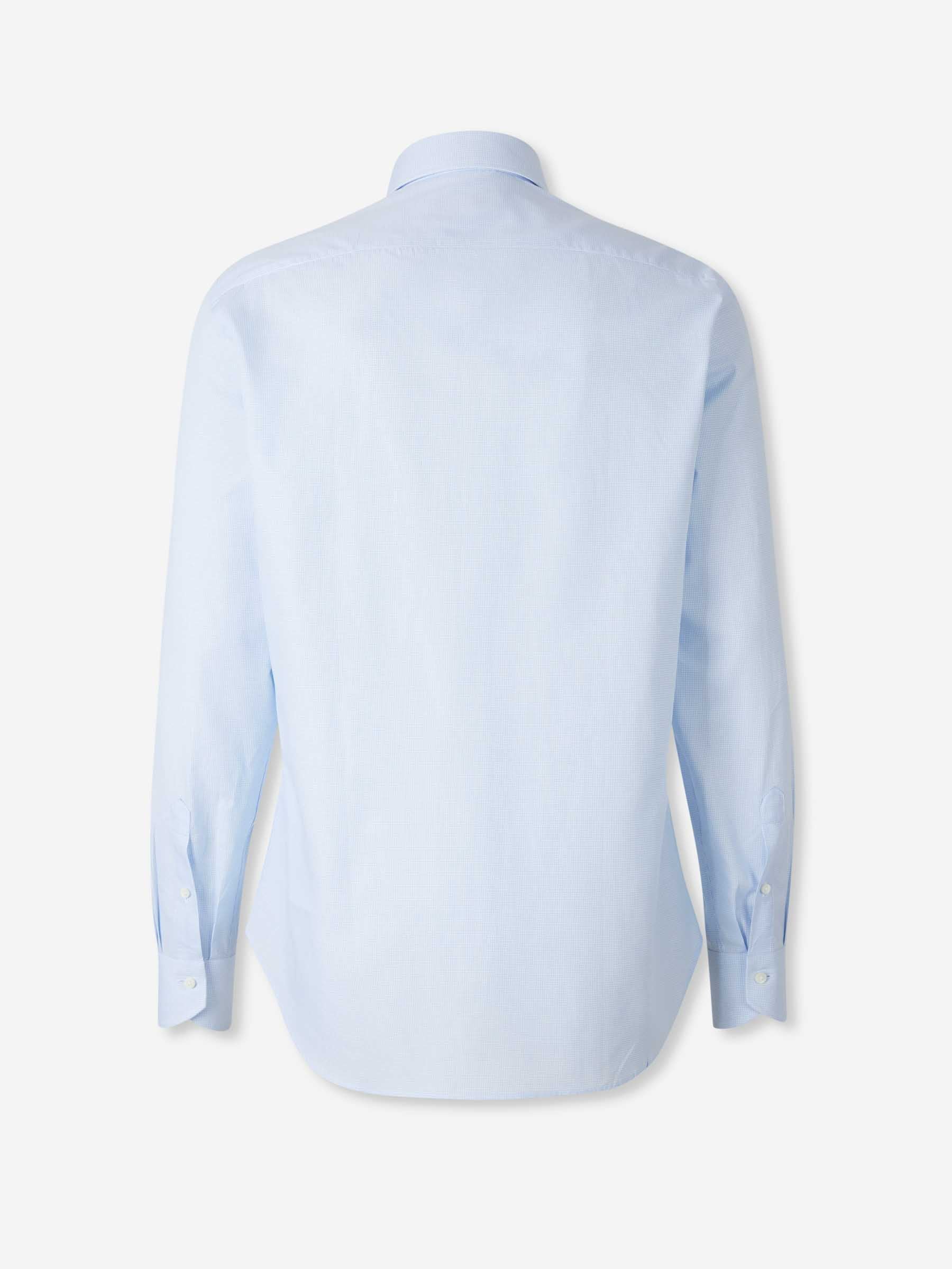 Canali Hombre Barcelona Camisa de Vestir Algodón color Azul Celeste sku 402-000023 01 - Foto 2
