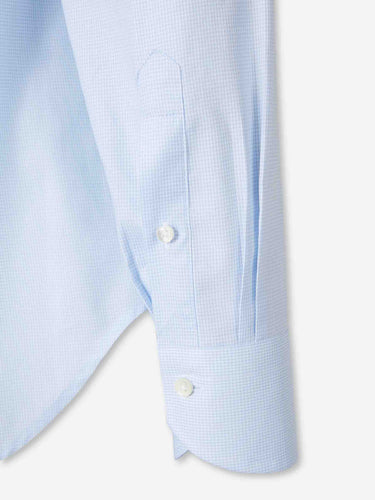 Canali Hombre Barcelona Camisa de Vestir Algodón color Azul Celeste sku 402-000023 01 - Foto 4