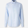 Canali Hombre Barcelona Camisa Textura Algodón color Azul Celeste sku 402-000024 01 - Foto 1