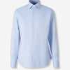 Canali Hombre Barcelona Camisa Lisa Algodón color Azul Celeste sku 402-000027 01 - Foto 1