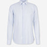 Canali Hombre Barcelona Camisa Vestir Listada color Azul Celeste sku 402-000028 01 - Foto 1