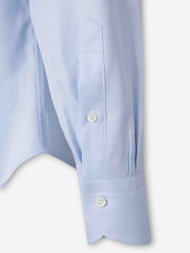 Canali Hombre Barcelona Camisa Micro Estampado Algodón color Azul sku 402-000030 01 - Foto 4