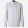 Canali Hombre Barcelona Camisa Micro Estampado Algodón color Marrón sku 402-000031 01 - Foto 1