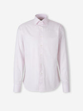 Canali Hombre Barcelona Camisa Vestir Algodón color Rosa Palo sku 402-000034 01 - Foto 1