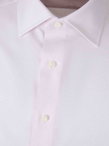 Canali Hombre Barcelona Camisa Vestir Algodón color Rosa Palo sku 402-000034 01 - Foto 3