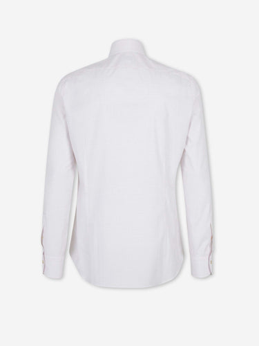 Santa Eulalia Hombre Barcelona Camisa Clásica Cuadros color Rosa Palo sku 402-000035 02 - Foto 2