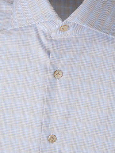 Santa Eulalia Hombre Barcelona Camisa Cuadros color Azul Celeste sku 402-000038 01 - Foto 3