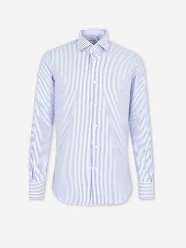 Santa Eulalia Hombre Barcelona Camisa Vestir Listada color Azul sku 402-000039 01 - Foto 1