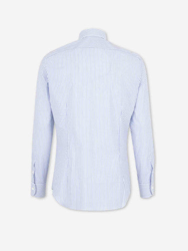 Santa Eulalia Hombre Barcelona Camisa Vestir Listada color Azul sku 402-000039 01 - Foto 2