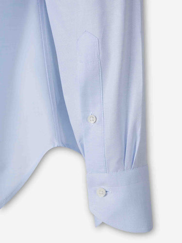 Canali Hombre Barcelona Camisa Lisa Algodón color Blanco sku 402-000042 01 - Foto 4