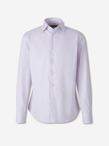 Canali Hombre Barcelona Camisa de Vestir Algodón color Lavanda sku 402-000044 01 - Foto 1