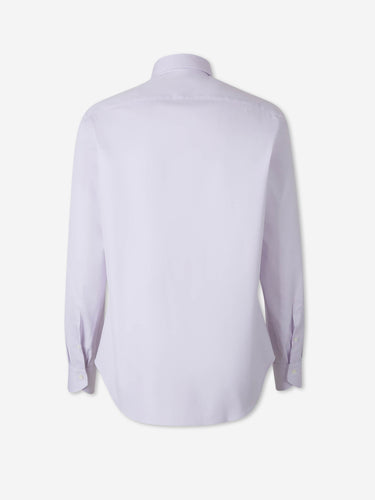 Canali Hombre Barcelona Camisa de Vestir Algodón color Lavanda sku 402-000044 01 - Foto 2