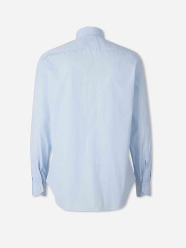 Canali Hombre Barcelona Camisa Vestir Rayas color Azul Celeste sku 402-000047 01 - Foto 2