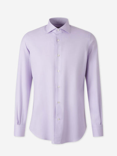 Santa Eulalia Hombre Barcelona Camisa Lisa Algodón color Lavanda sku 402-000049 02 - Foto 1