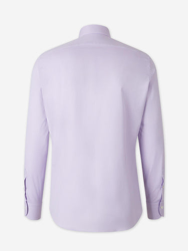Santa Eulalia Hombre Barcelona Camisa Lisa Algodón color Lavanda sku 402-000049 02 - Foto 2
