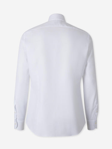 Santa Eulalia Hombre Barcelona Camisa Lisa Algodón color Blanco sku 402-000050 01 - Foto 2