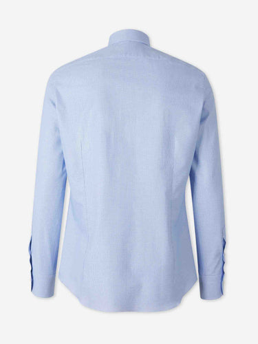 Santa Eulalia Hombre Barcelona Camisa Lisa Algodón color Azul sku 402-000053 01 - Foto 2