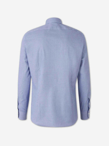 Santa Eulalia Hombre Barcelona Camisa Lisa Algodón color Azul sku 402-000055 01 - Foto 2