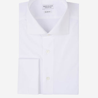 Santa Eulalia Hombre Barcelona Camisa Lisa Algodón color Blanco sku 403-000392 01 - Foto 1