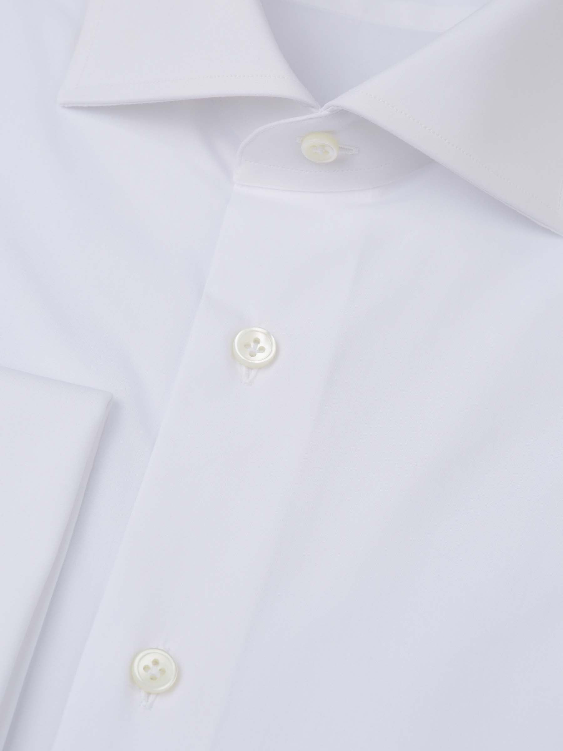 Santa Eulalia Hombre Barcelona Camisa Lisa Algodón color Blanco sku 403-000392 01 - Foto 2